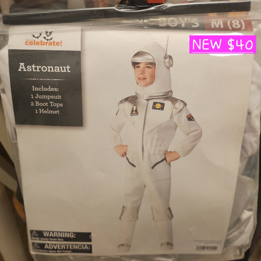Astronaut Costume for Kids Size 8